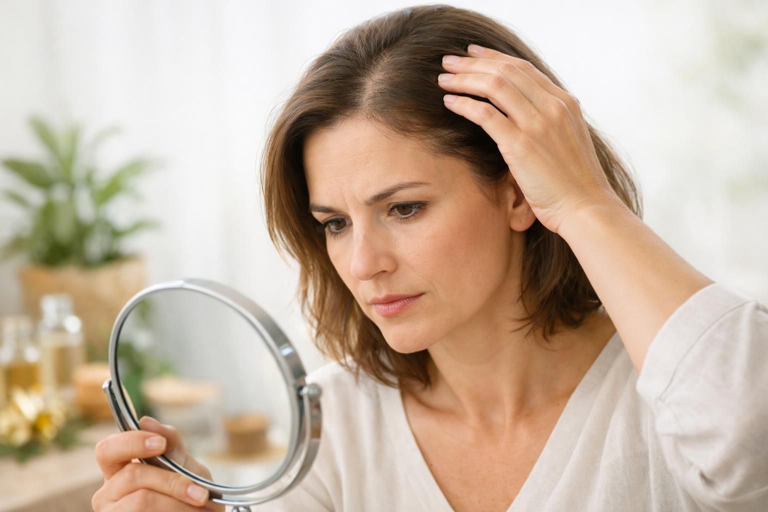 Chute de cheveux chez la femme : causes et solutions découvrez les principales causes de la chute de cheveux chez la femme et les solutions efficaces pour retrouver une chevelure saine et abondante.