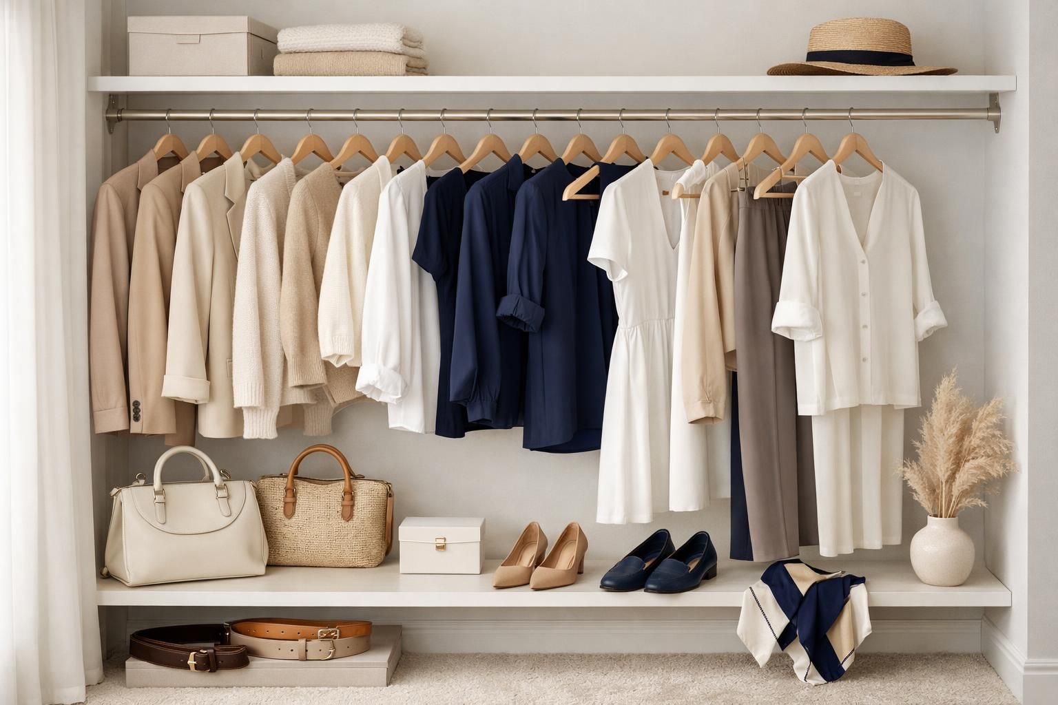 découvrez comment construire une garde-robe capsule efficace pour simplifier votre style, gagner du temps et adopter une mode durable grâce à des pièces clés et polyvalentes.