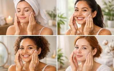 Gommage visage : à quelle fréquence selon votre type de peau ?