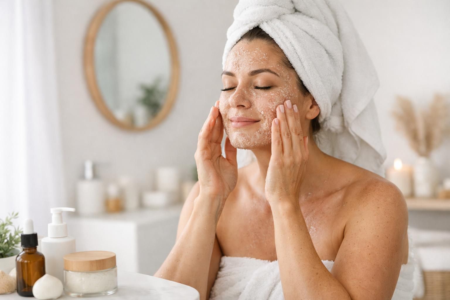 découvrez à quelle fréquence effectuer un gommage visage adapté à votre type de peau pour une peau douce, éclatante et en bonne santé.